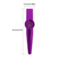 thumbnail image 3 of Metal Kazoos Musical Instruments Aluminum Alloy Kazoo for Kids Mini Kazoo with Kazoo Membrane for Party, 3 of 9