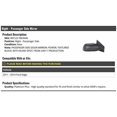 thumbnail image 4 of Right Passenger Side Power Mirror, Textured Black, with Blind Spot - Compatible with 2011-2014 Ford Edge (From 02/08/2011), 4 of 4