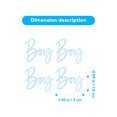 thumbnail image 2 of 4 Packs Gender Reveal Confetti Baby Shower Confetti Gender Reveal Table Decors, 2 of 7
