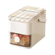 Large Capacity Tray with Secure Lid for Efficient Freezer Storage and Fast Easy Ice Making