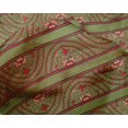 thumbnail image 4 of oneOone Silk Tabby Fabric Floral Block Print Fabric BTY 42 Inch Wide, 4 of 4