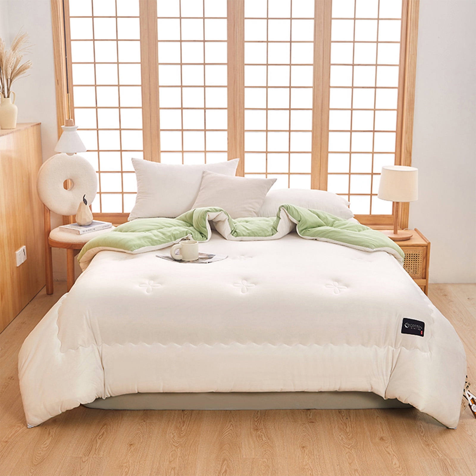 kcavykas Big Deals Items -soft Washed Microfiber Duvet Insert - Great for Summer Spring Fall Enhanced Warmth for All Seasons - Lightweight Yet Insulating Comforter Core