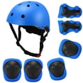 thumbnail image 2 of Protective Gear,Pads Set Adjustable Helmet And Pads Kids Knee Pads 1 Helmet And Set Adjustable Kids And Pads Set Pads Pads Wrist 7 In 1 In 1 Helmet Wrist Roller Kids 7 In Knee Pads Pads Tuyya, 2 of 6