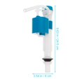 thumbnail image 2 of RUNROTOO Valve de Remplissage de Toilette Bleue de Remplacement pour Réservoir de Toilette Installation Facile Valve d'Admission Réglable, 2 of 8