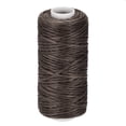 thumbnail image 1 of Unique Bargains Dark Brown Polyester Waxed Leather Sewing Thread, 55 Yards, 1 of 6