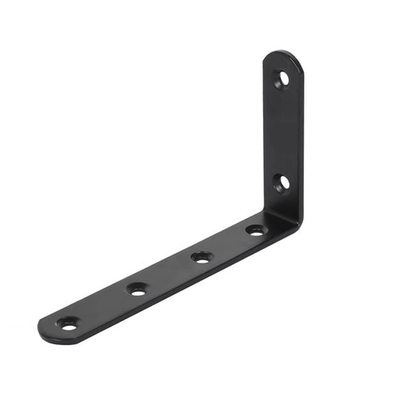 Shelf Bracket Angle Bracket, Shelf Support Wall Hanging, L Shape Right Corner Brace for Shelving - 1 Pack