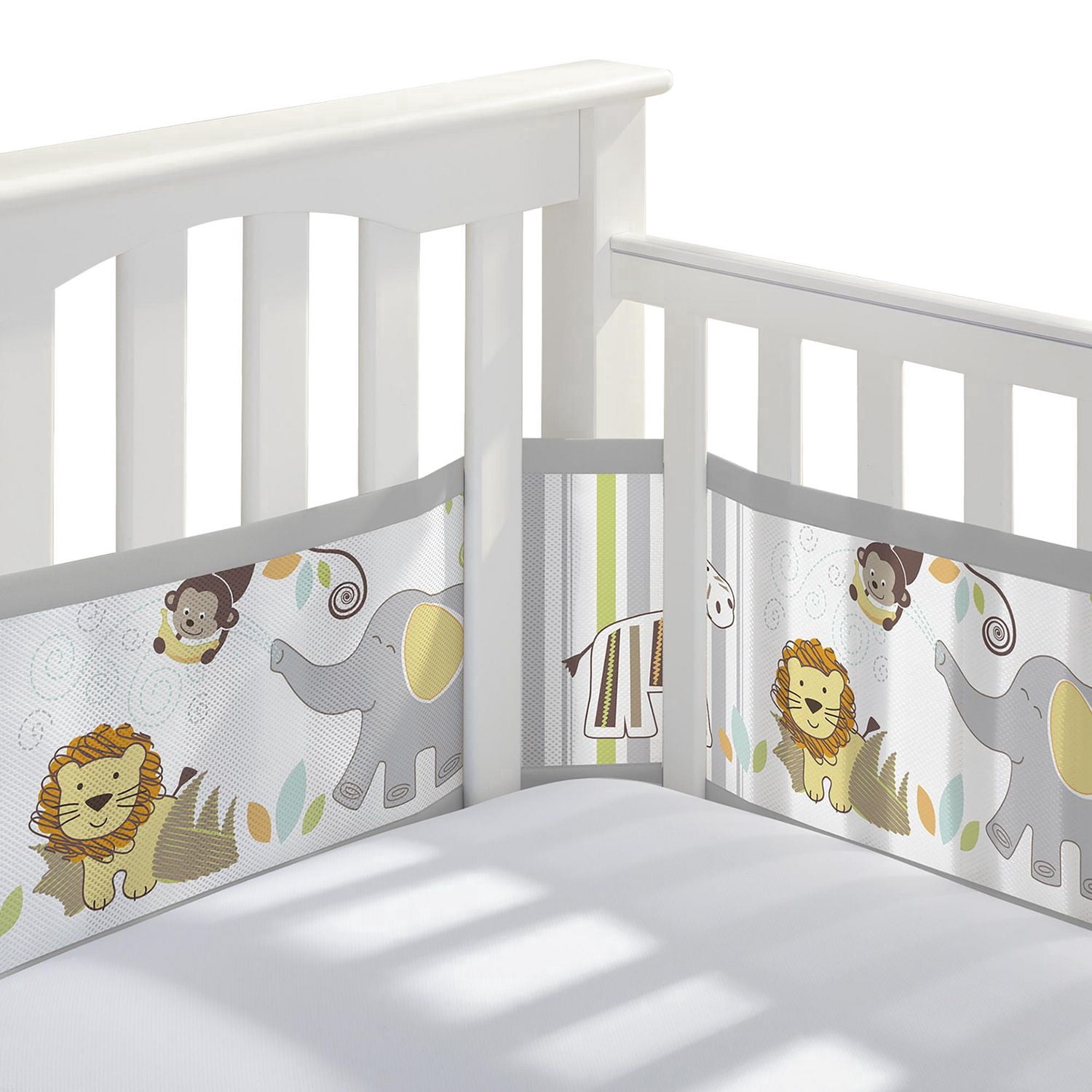 BreathableBaby Doublure en maille respirante pour berceaux pleine grandeur, maille classique de 3 mm