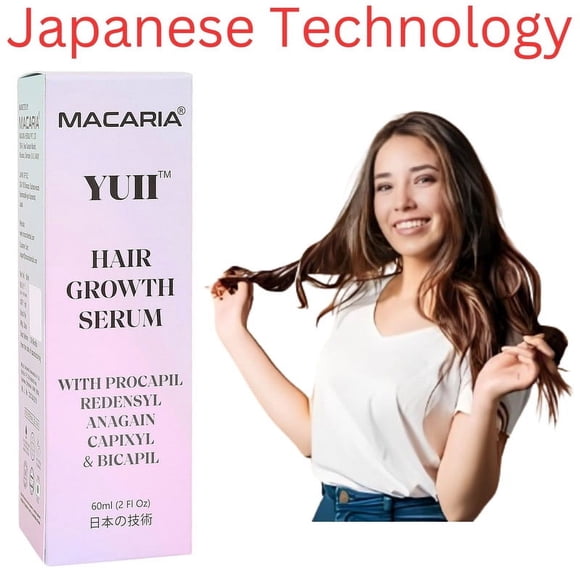 YUII Procapil & Redensyl Hair Growth Serum for Anti-Hair Loss | anti frizz hair serum | hair serum men | hair serum for hair growth | for frizzy hair | hair oil serum for hair growth
