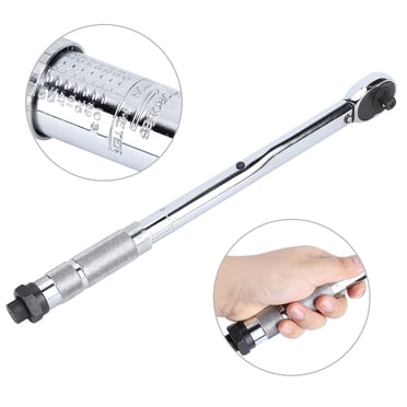Torque Wrench,3/8in 19-110NM Torque Wrench Auto Repair Tool Preset Torque Spanner Advanced Technology