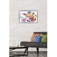thumbnail image 3 of Hello Kitty - Retro Rainbow Wall Poster, 14.725" x 22.375", 3 of 4