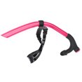thumbnail image 3 of Embout de Tuba en Silicone et PVC avec Boucle Ajustable et Support de Rangement, Confortable et Facile à Nettoyer, Options Rose et Rouge, 18,7 Po, 3 of 7