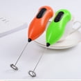 thumbnail image 3 of Milk Frother Handheld Electric Coffee Beverage Mixer Stainless Steel Foam, 3 of 5