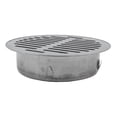 thumbnail image 3 of MYG pour Couvercle de Drain de Plancher en Acier Inoxydable Rond, Drainage de Toit de Balcon, Anti-Obstruction, Grand Déplacement, Capuchon de Tuyau de Pluie pour Jardin Extérieur, Tuyau en PVC, Installation Facile Ø150 mm, 3 of 10