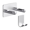thumbnail image 2 of lionlar Space Aluminum Wall Mount Hair Dryer Storage Rack Hanger Hook Blow Dryer Holder, 2 of 8