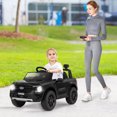 thumbnail image 2 of Costway Voiture Électrique 12 V pour Enfants sous Licence Ford Ranger avec Télécommande, Panier de Rangement, Noir, 2 of 10