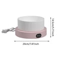 thumbnail image 2 of Large Outdoor Heated Pet Bowl with Thermostatic Control for Winter Water Dish Use, 2 of 4