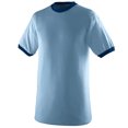 thumbnail image 1 of Ringer T-Shirt S Light Blue/Navy, 1 of 2