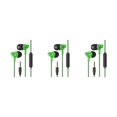 thumbnail image 4 of maskred Phone Music Wired Earphone In -ear Wire Control Cellphone 3 .5mm Plug Earbuds Headset 70cm 3Set, 4 of 6