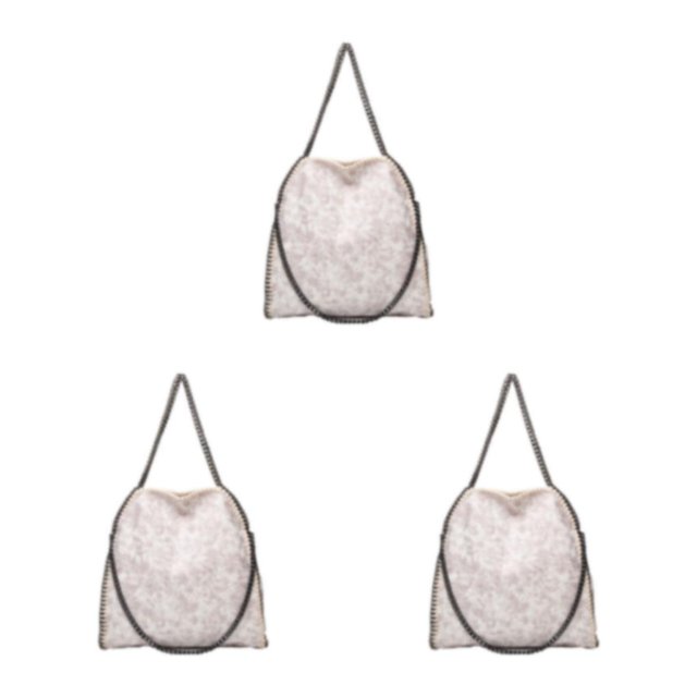 kurtrusly Functional And Beautiful Bags To Organize Life Classic And Timeless Shoulder Bag white 3Set