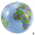 thumbnail image 1 of Inflatable Globe Map Ball World Earth Geography Blow NEW Toy Education Up, 1 of 1