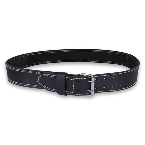 FUERI Tool Belt Heavy Duty Black Leather Utility Belts for Bags Construction Carpenters Electricians Framers Ironworkers Men Pouches Suspenders Women