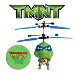 World Tech Toys TMNT Licensed Leonardo Flying Action Figure Big Head Helicopter UFO 3.5 Inch, Ages 6 & Above