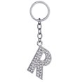 thumbnail image 1 of Key Chain Rhinestone A to Z Design Pendant Keychain Key Ring for Handbag Decor, 1 of 8
