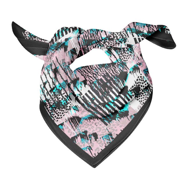 Bimba Womens Square Head Bandanas Summer Neck Wrap Scarf-40 x 80 Inches
