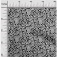 thumbnail image 2 of oneOone Viscose Chiffon Black Fabric Asian Block Sewing Craft Projects Fabric Prints By Yard 42 Inch Wide, 2 of 4