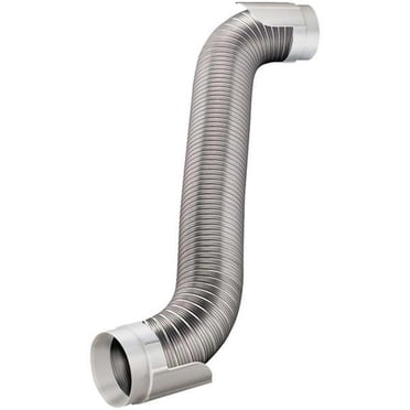 Deflecto Hupk8Wa-4 Easy Connecting Dryer Vent Hook-Up Kit