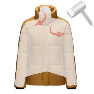 UPOUART Séchage rapide Portable Outil de séchage Polyester blanc 1Pcs