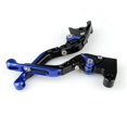 thumbnail image 2 of Adjustable Folding Extendable Brake Clutch Levers For Kawasaki Z750 07-12 Z800 Blue, 2 of 2