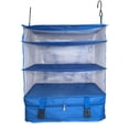 thumbnail image 1 of Home Textile Storage Organizer for Travel and Closet – Foldable Hanging Luggage Shelves with Large Capacity Pack More In Your Suitcase for Travel or Hanging, 1 of 3