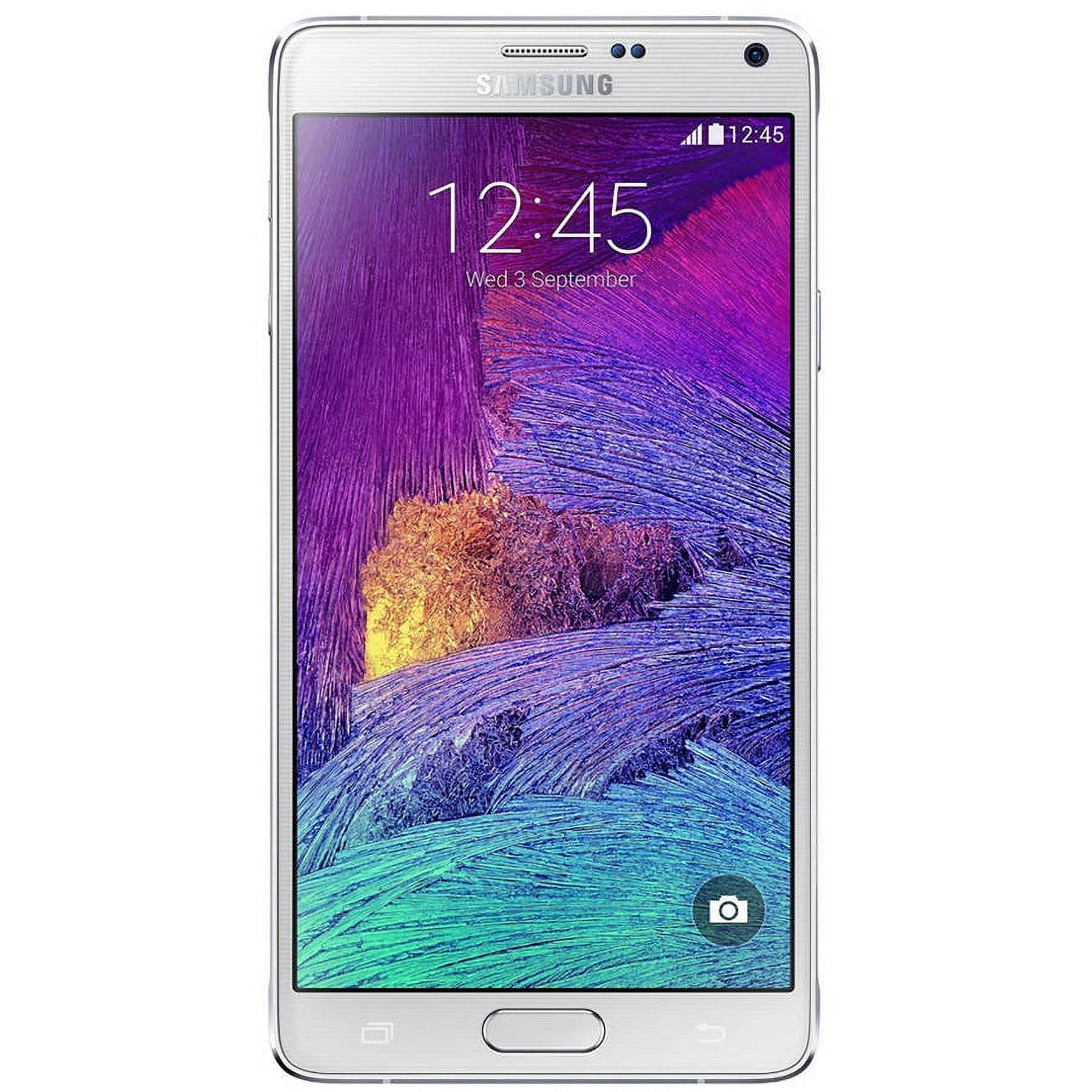 Samsung - Galaxy Note 4 4G Cell Phone (AT&T/Rogers/ Bell/ Telus Unlocked) |OEM charger w/ type C cable|