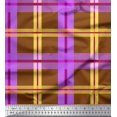 thumbnail image 1 of Soimoi Cotton Cambric Fabric Check Check Print Fabric by the Yard 42 Inch Wide, 1 of 4