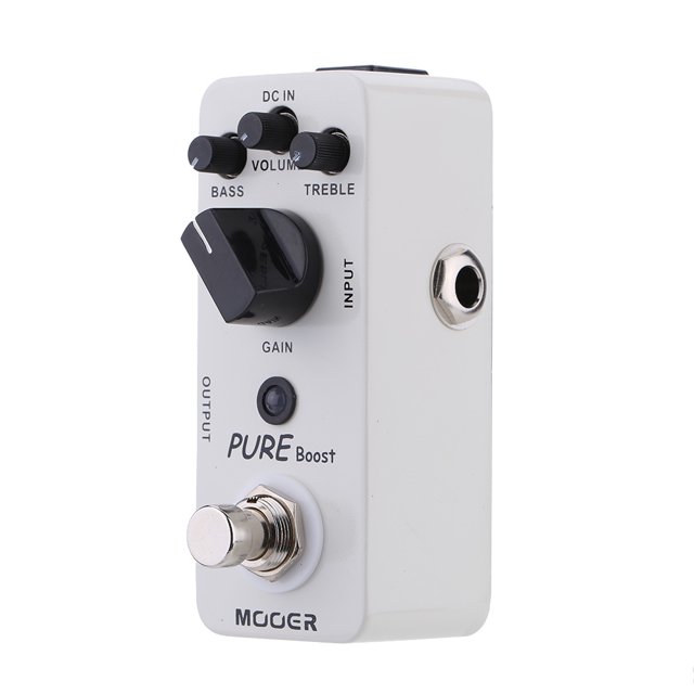 Mooer Pure Boost Boost Mini Micro pédale d'effet pour guitare électrique True Bypass