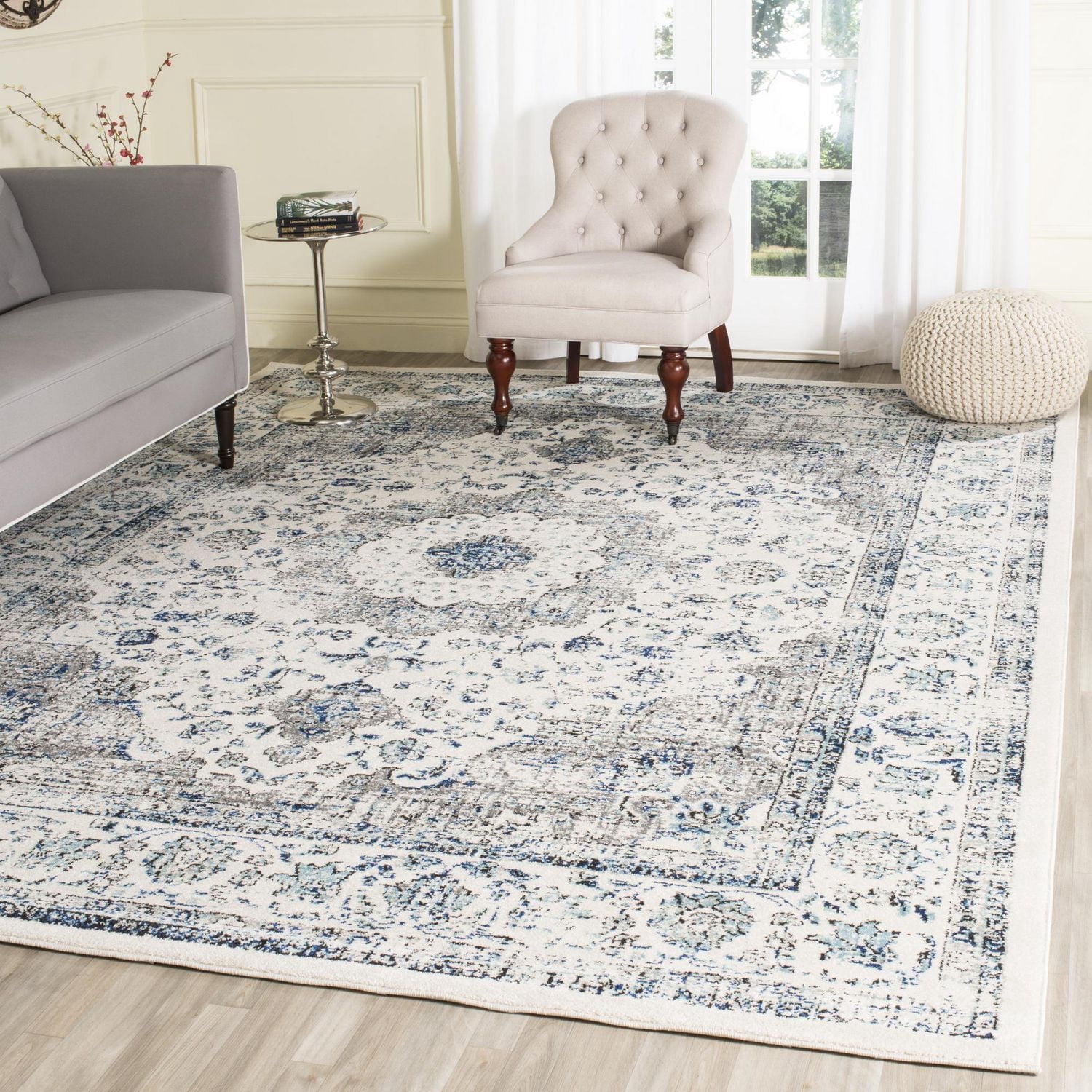 SAFAVIEH Evoke Teale Tapis Traditionnel