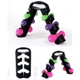 thumbnail image 4 of Rotatable Foldable Dumbbell Storage Rack with Six Holes for Home Gym Vertical Adjustable Dumbbell Stand for Strength Training and Hand Weights, 4 of 6