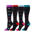 thumbnail image 1 of CAROOTU Compression Socks for Women & Men Circulation-Compression Socks 20-30 mmHg for Running Sport Nurse, 1 of 7