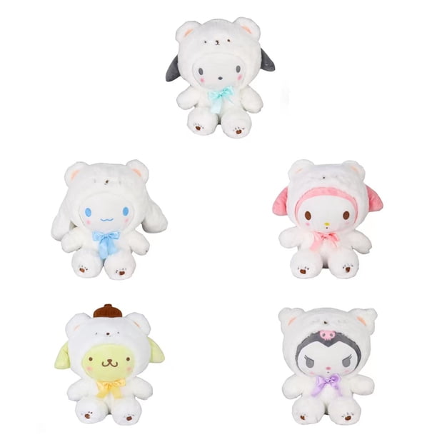 Jazwares Hello Kitty and Friends - Peluche de 8 pulgadas de Cinnamoroll Candy Wonderland - Producto oficialmente licenciado de Sanrio para mayores de 6 años