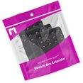 thumbnail image 3 of AMERTEER Stretch Elastic Bra Extender  4-Hook  Black (3-Pack), 3 of 5
