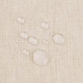 thumbnail image 3 of Unique Bargains 1 Paquet Nappe Rectangulaire, Nappe en Lin Lavable Résistante aux Plis pour Table de Salle à Manger Beige 130x180cm, 3 of 5