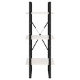 thumbnail image 2 of vidaXL 3-Tier Book Cabinet White 40x30x105 cm Solid Pinewood, 2 of 5