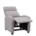 thumbnail image 4 of CorLiving Oren Soft High Quality Fabric Manual Recliner, 4 of 9