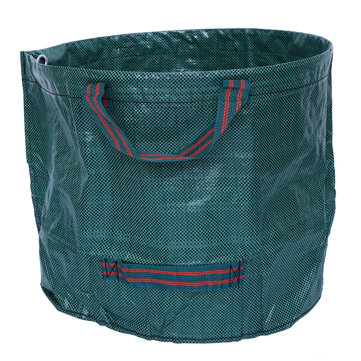 Sac de Jardin Grande Capacité 120 L, Sac à Feuilles Réutilisable, Poubelle Pliable, Conteneur de Collecte des Déchets de Jardin, Sac de Rangement (Vert)