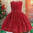 thumbnail image 2 of WEAIXIMIUNG Robes de Fête pour Filles 8-10 Ans Robe Sans Manches Unie Robes de Danse Vêtements, 2 of 7