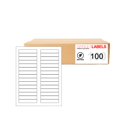 thumbnail image 1 of 100 Sheets of Labels 2/3" x 3-7/16" 30up 3000 Labels 5366, 1 of 5