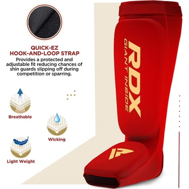RDX Shin Guards Foam Pads Support Youth Boxing Instep MMA Muay Thai
