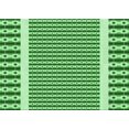 thumbnail image 1 of Ahgly Company Machine Washable Indoor Rectangle Transitional Forest Green Area Rugs, 2' x 4', 1 of 7