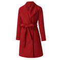thumbnail image 3 of Women Long Sleeve Hairy Open Front Short Cardigan Suit Jacket Solid Long Coat, 3 of 6